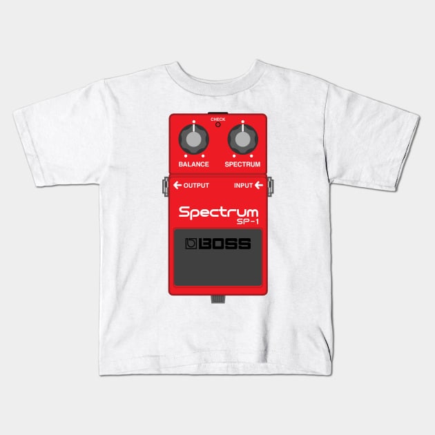Boss SP-1 Spectrum Guitar Effect Pedal Kids T-Shirt by conform